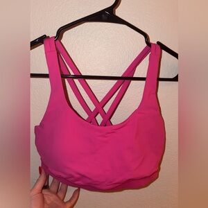 Lululemon Athletica Pink Sports Bra